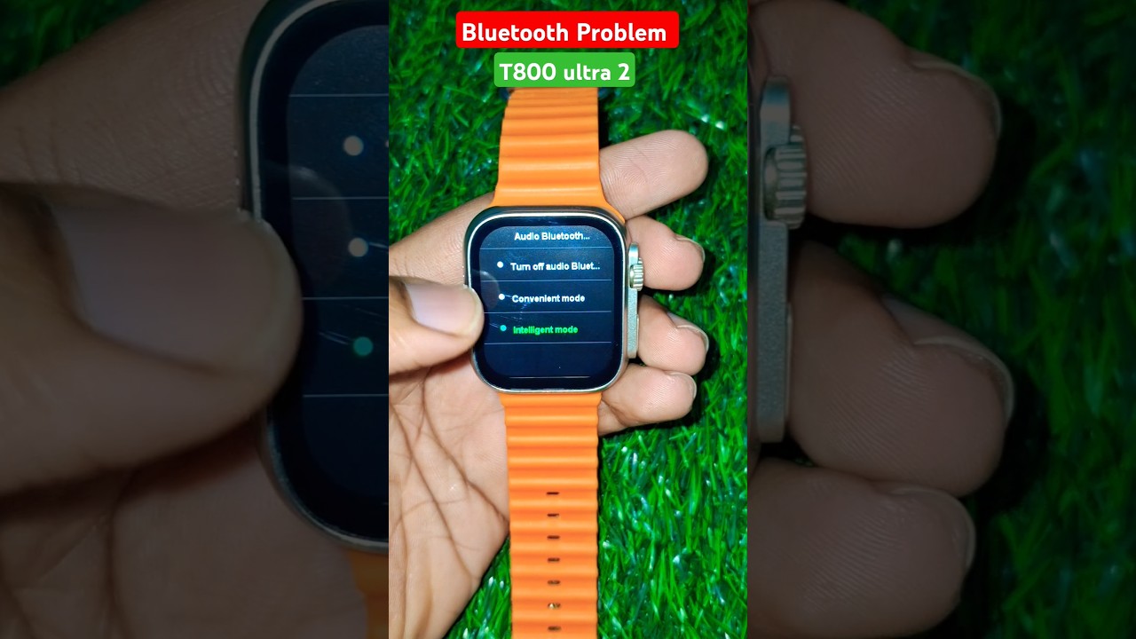 T800 Ultra 2 Smartwatch Bluetooth Connect Problem #shorts #shortfeed #viralshort #ytshorts