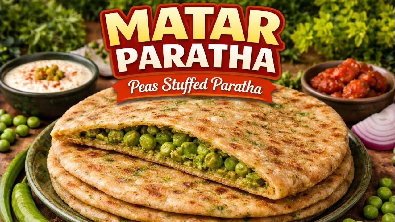 Matar paratha #youtubeshorts #shortsviral #shortvideo #youtube #indianfood #dharatiscooking #shorts 