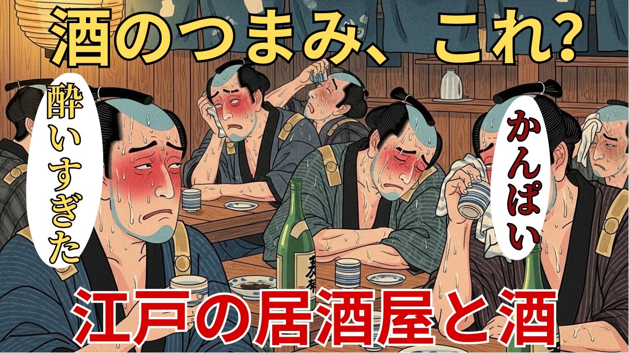 【江戸の路地裏】江戸の男たちは、なぜ酒をやめられなかったのか？現代にも通じる居酒屋文化の原点