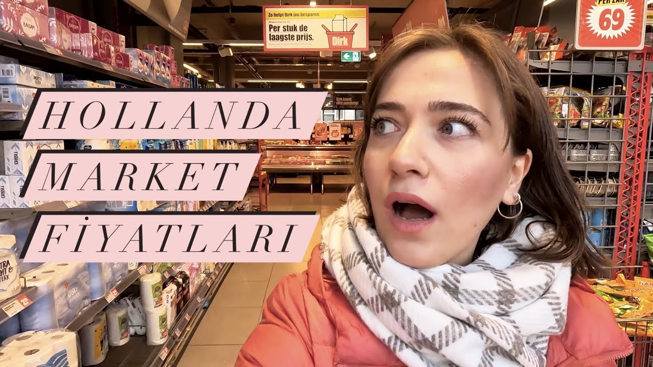 Reycu ile Vlog - HOLLANDA MARKET FİYATLARINI BİRLİKTE İNCELEYELİİM
