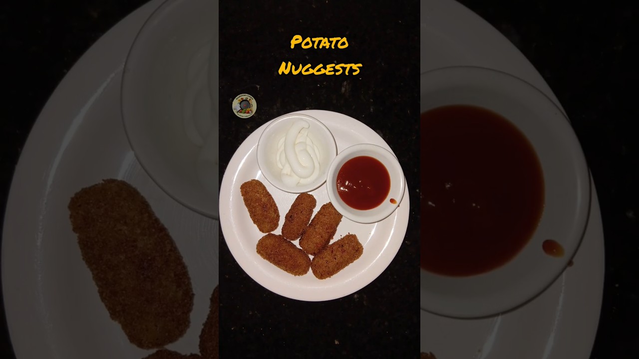 Potato Nuggets Crunchy Snack Recipe | Cafe Style | 