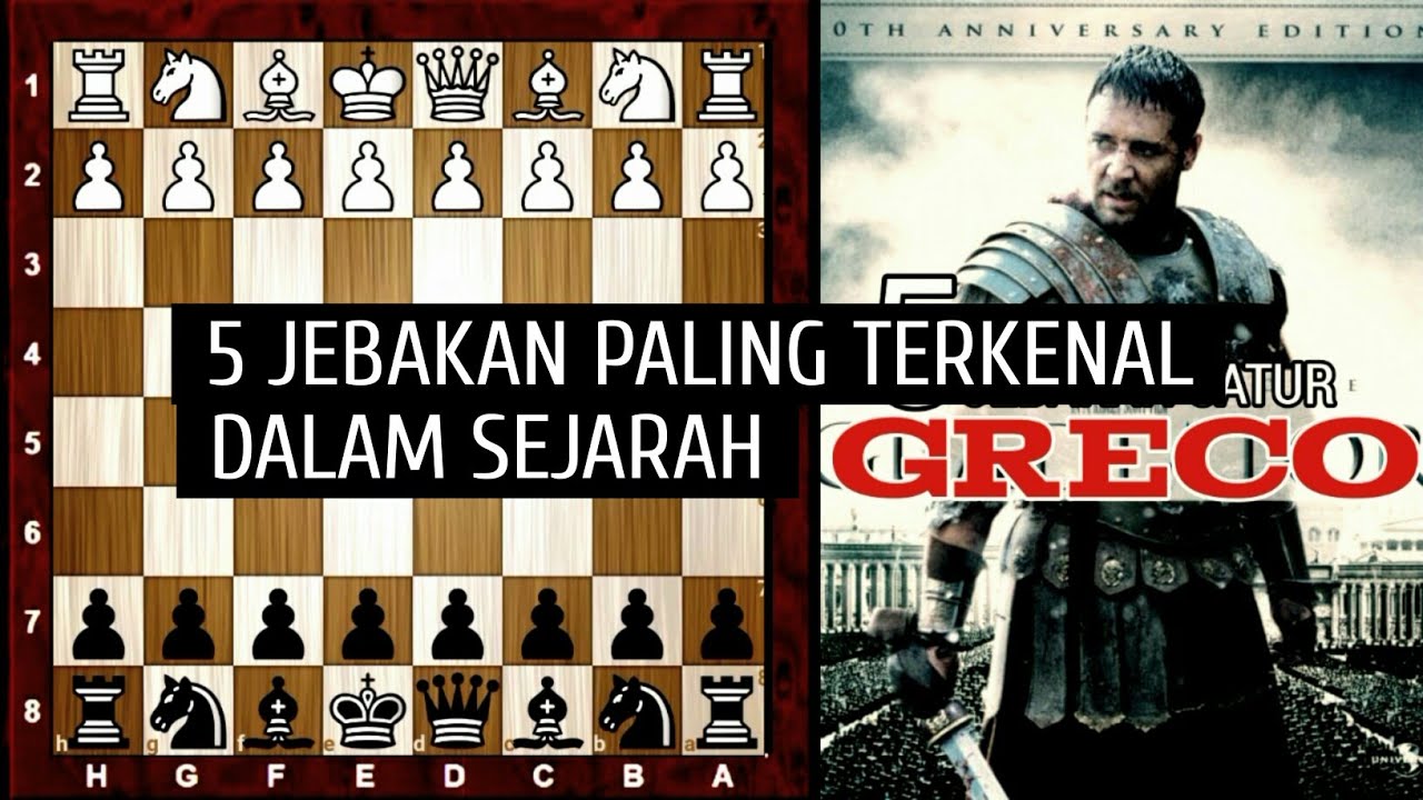 5 JEBAKAN GRECO Paling Terkenal Dalam Italian Game Chess Opening