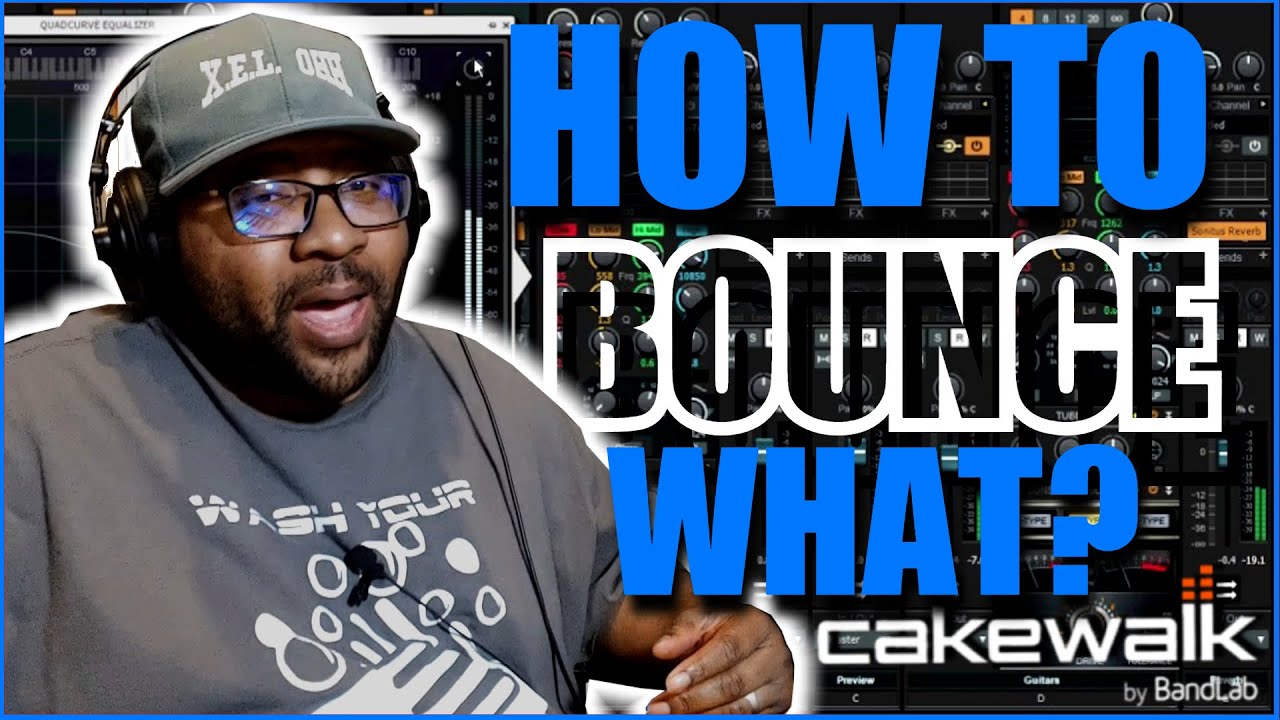 How to Bounce To Clip and Track in Cakewalk | Tutorial