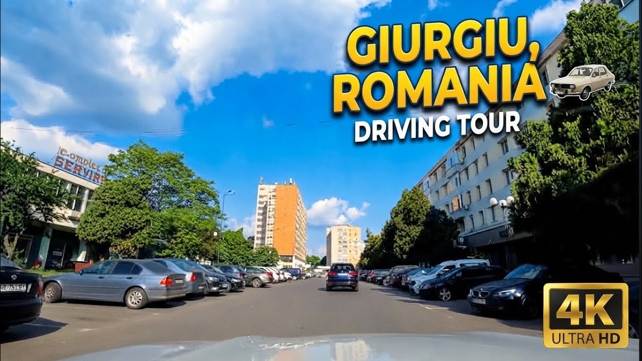 Driving in Giurgiu Romania
