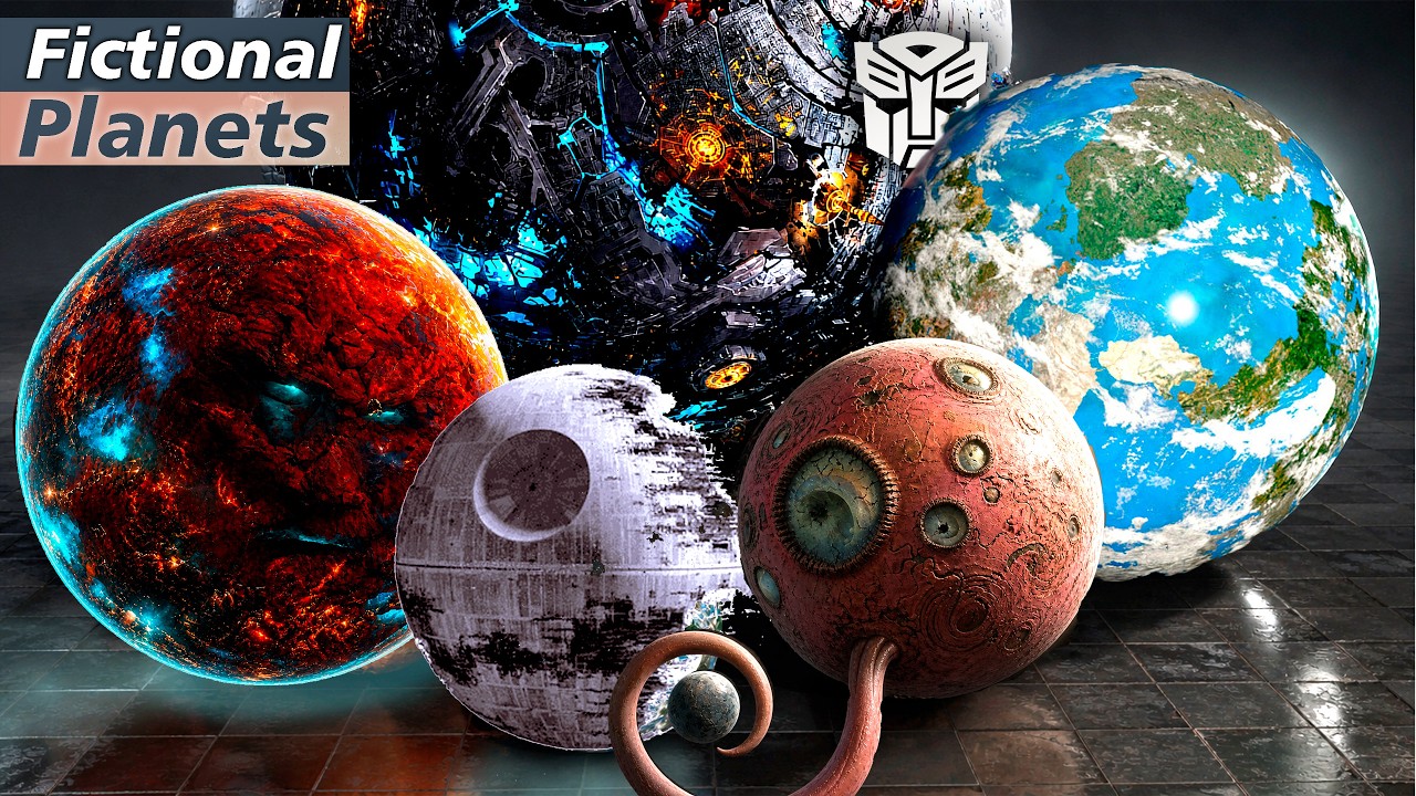 Fictional Planet Size Comparison (BIGGEST Ever!)