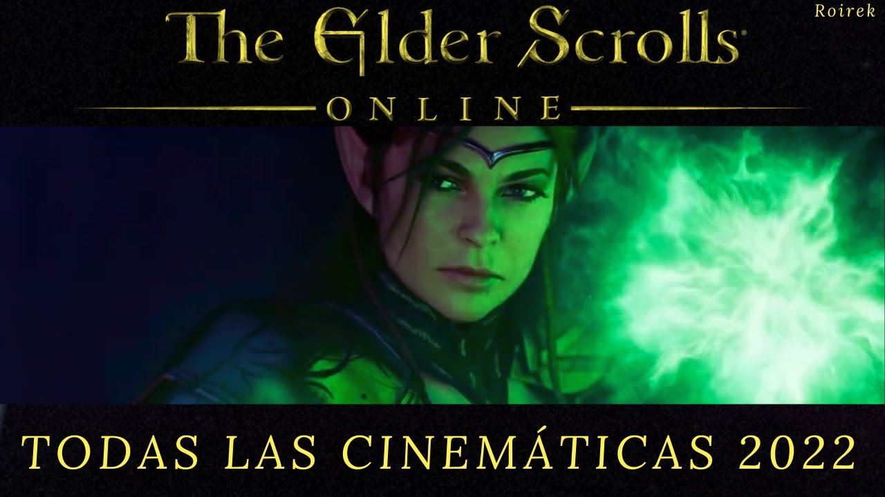 The Elder Scrolls Online - Todas las cinemáticas en orden (2022)