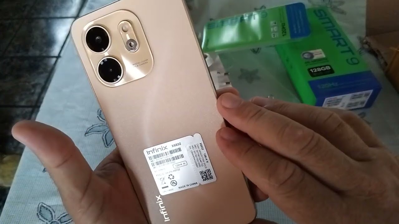 Unboxing e primeiras impressões do smartphone mais barato do mercado, infinix smart 9
