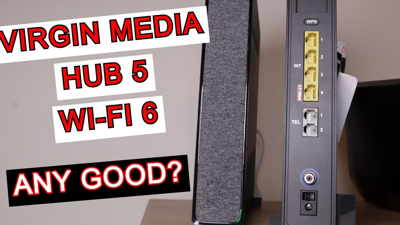 Обзор Virgin Media Hub 5 Wi-Fi 6