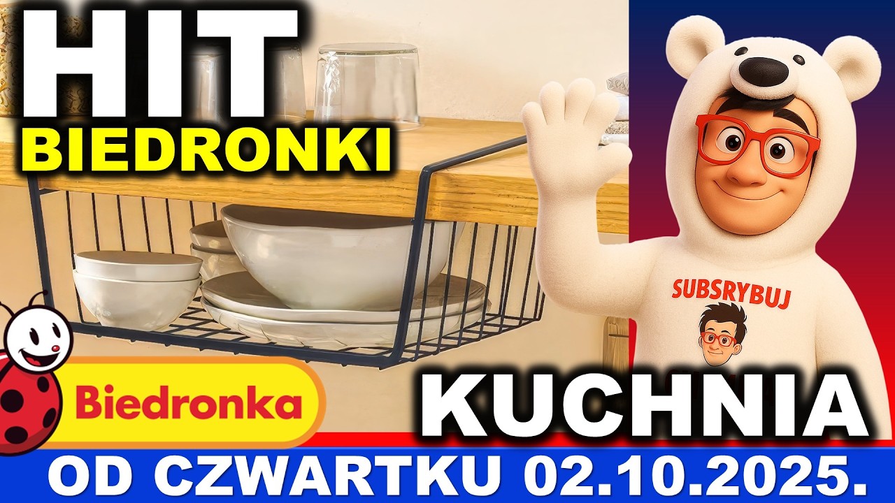 BIEDRONKA | Oferta Promocyjna od Czwartku 02.10.2025. | Domowe okazje