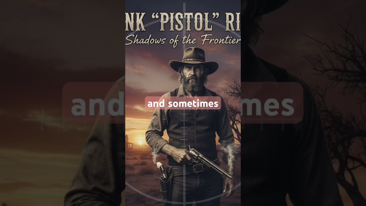 Frank &ldquo;Pistol&rdquo; Ringo: Shadows of the Frontier #americanfrontier #history #westernhistory