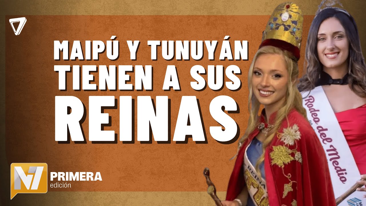 Julieta Crespi y Agustina Giacomelli: las nuevas REINAS de Maipú y Tunuyán