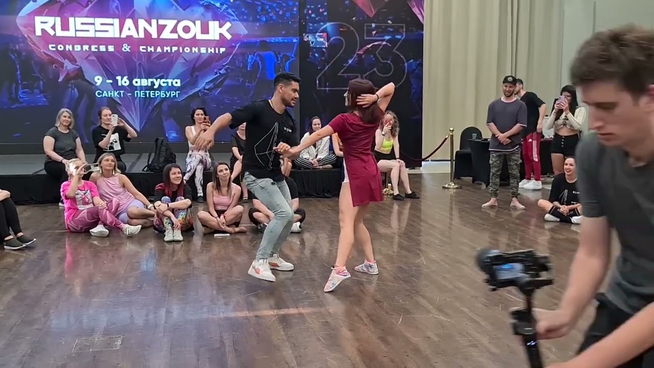 Diego Silva & Thieli Hanssen. Demo 1. Russian Zouk Congress & Championship 2023 | Zouk Dance