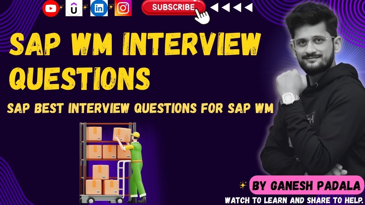 SAP WM Interview Questions Combo || SAP Best Interview Questions for SAP WM