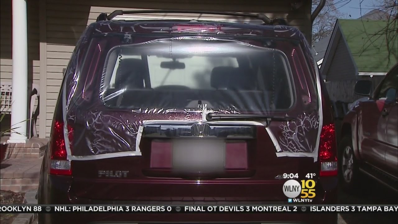 Cars Damaged In Apparent LI Shooting Spree