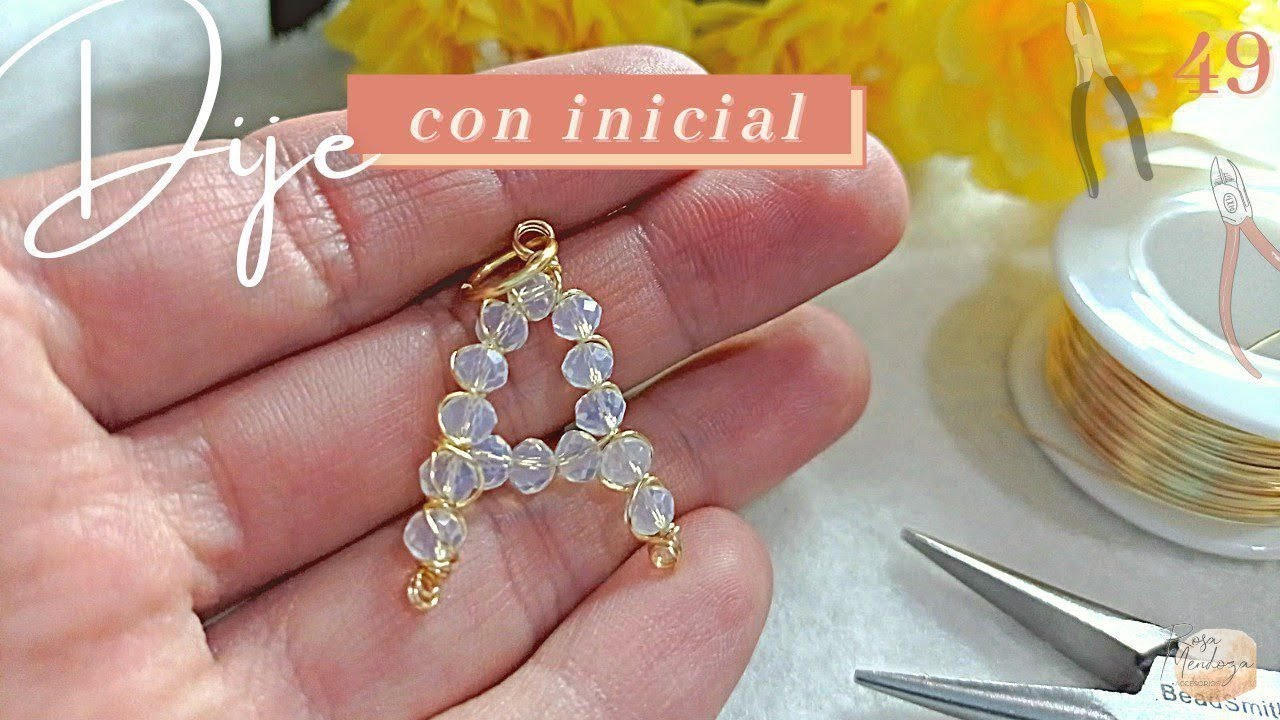 APRENDE A HACER DIJE CON INICIAL EN ALAMBRISMO A - Letras en Alambre