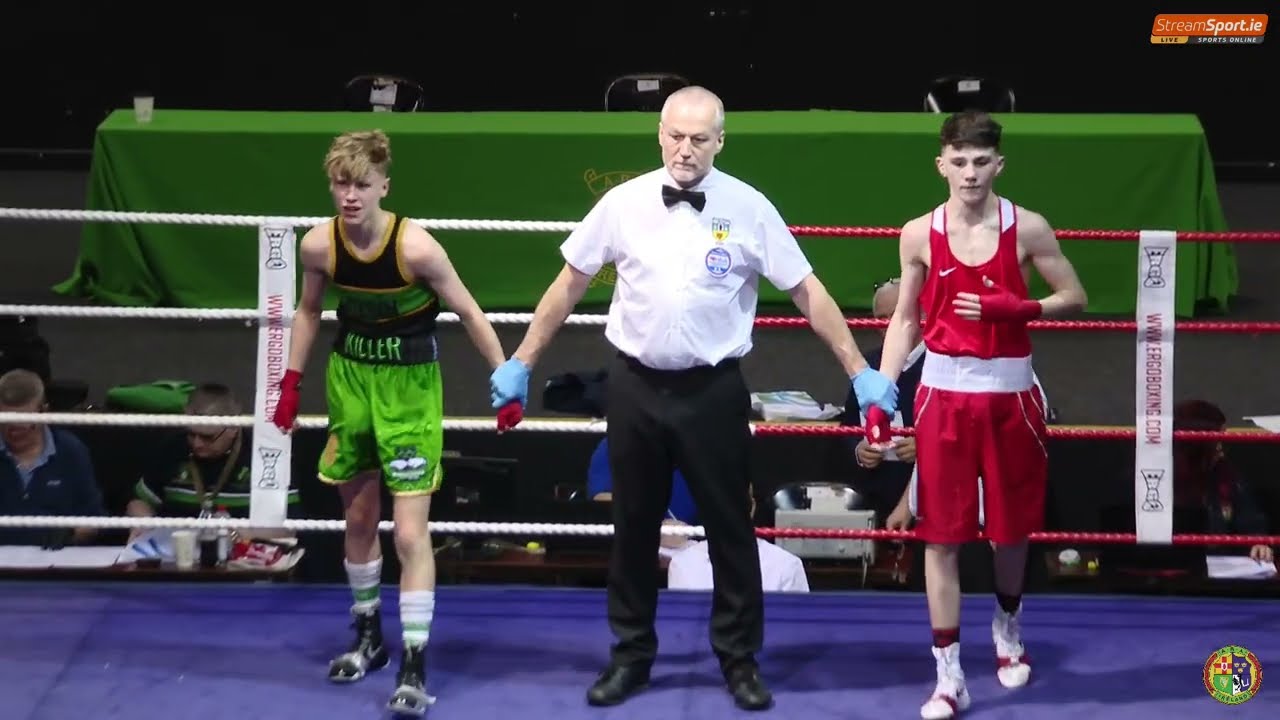2024 National Senior Cadet Championship: 50kg Kalib Walsh (Wexford CBS) v Oisin Kiernan (Olympic L)