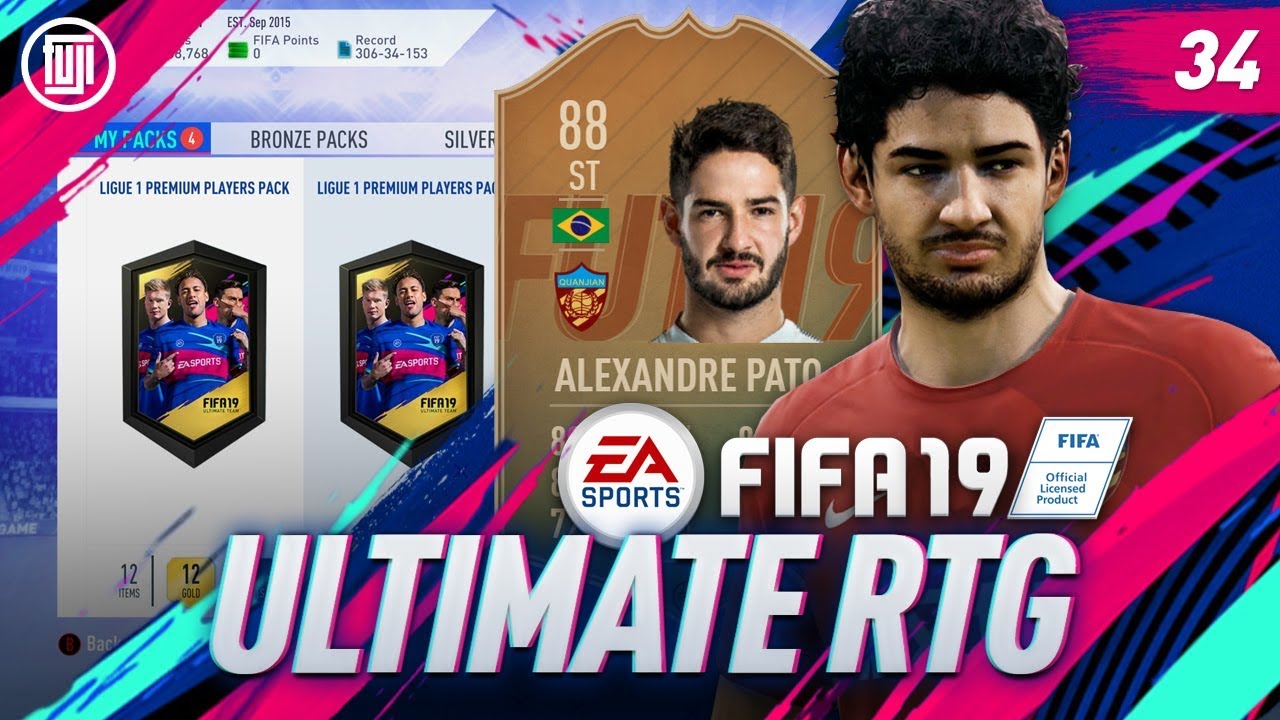 FLASHBACK PATO!!! ULTIMATE RTG - #34 - FIFA 19 Ultimate Team