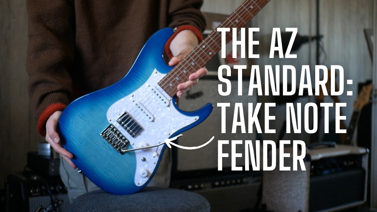 Ibanez AZ Standard показывает Fender, КАК ЭТО ДОЛЖНО БЫТЬ СДЕЛАНО - Квинтэссенция ДНК AZ...