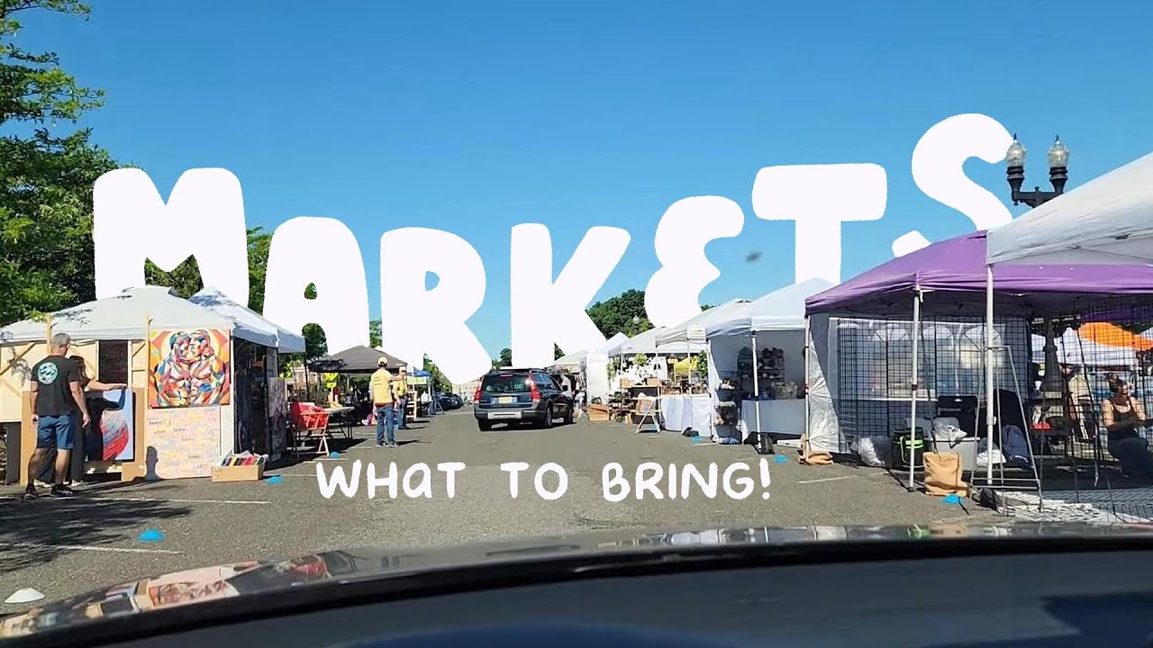 Market / Convention Must Have's! ✨ A basic list for beginners