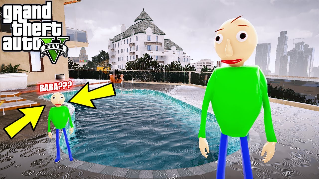 BALDİ OĞLU BASRİ İLE TANIŞIYOR! - GTA 5
