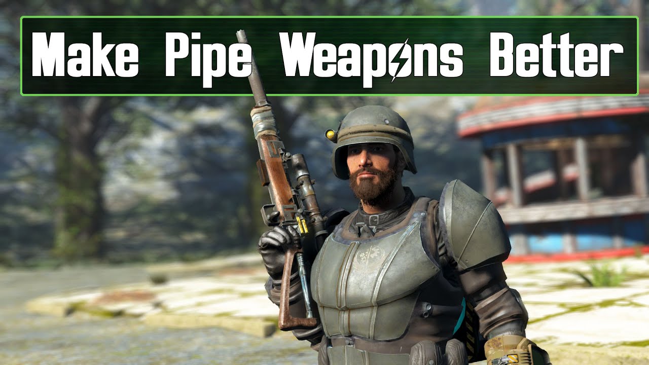 Исправление трубчатого оружия в Fallout 4 — набор модов