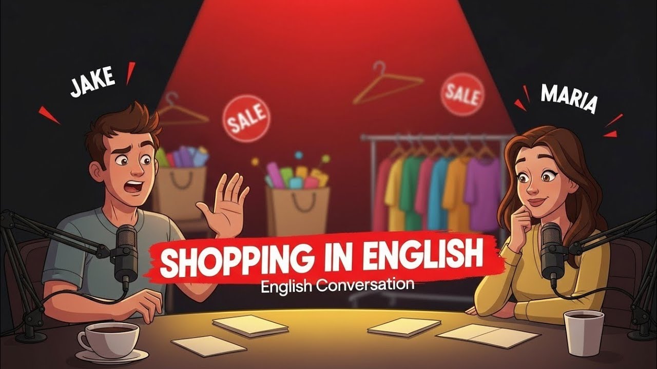 Shopping for Clothes in English — Real Conversation for English Practice