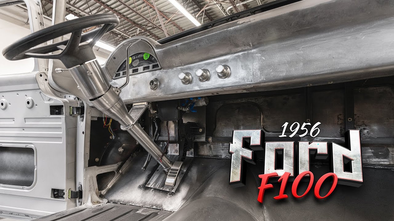 Inside the Cab: ’56 F100 Under-Dash Fab & Mounting (Ep.6)