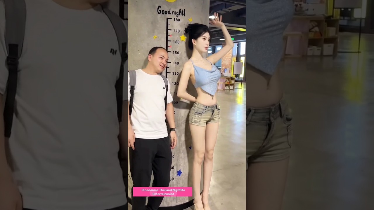 Guys feels small beside Nordic ladyboy see my Bio #ladyboys 🇹🇭
