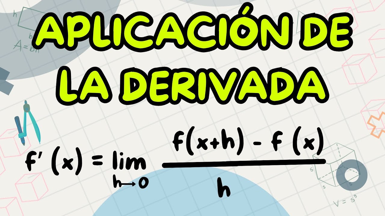 ¿Sabes aplicar la DEFINICIÓN de DERIVADA en EJERCICIOS? 😎📈