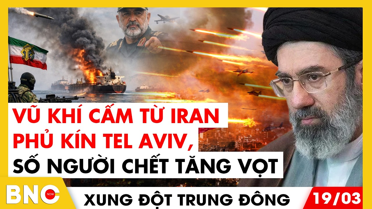 WHO bất ngờ cảnh báo thảm hoạ hạt nhân? ; Thêm tàu hang bốc cháy tại Hormuz | Xung đột Trung Đông