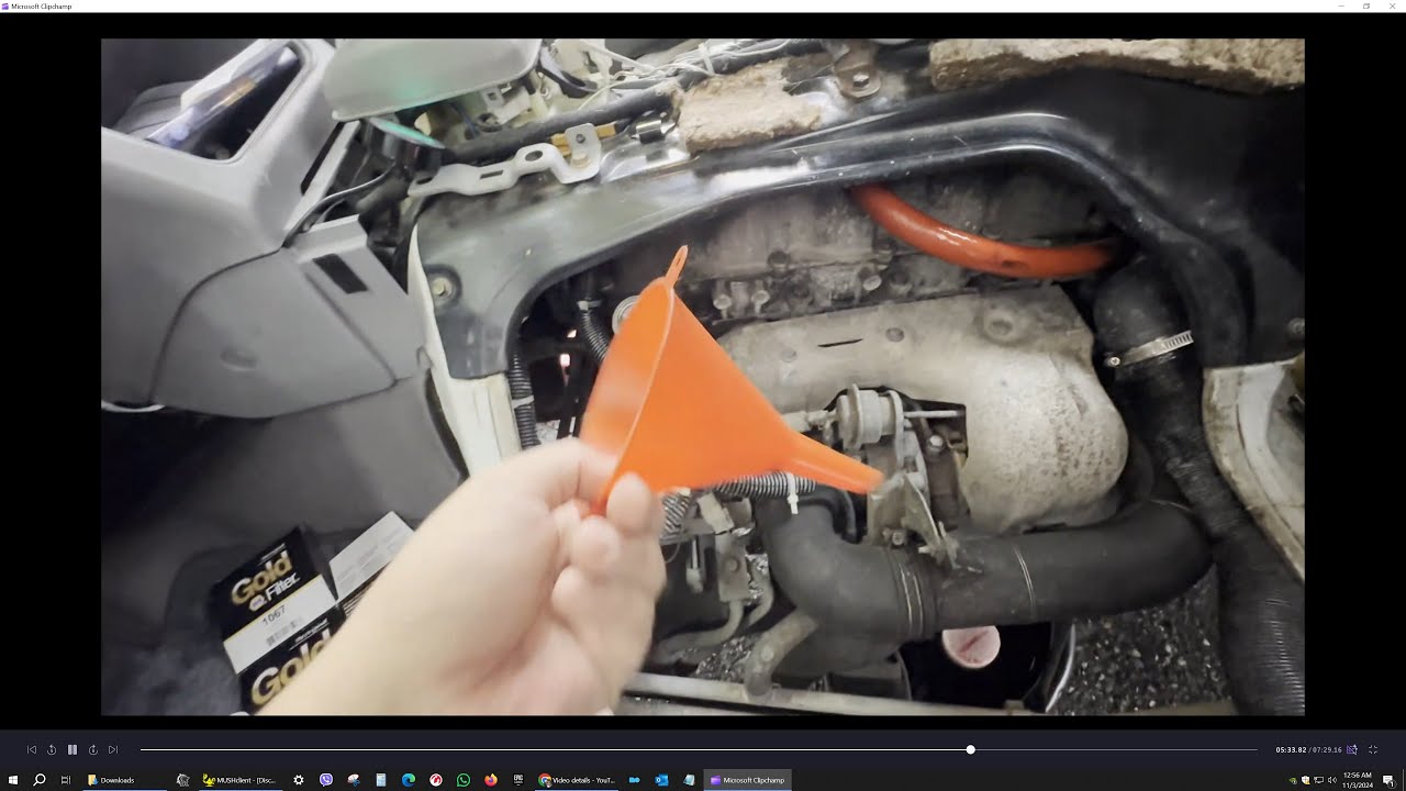 Oil Change Mazda Bongo Friendee