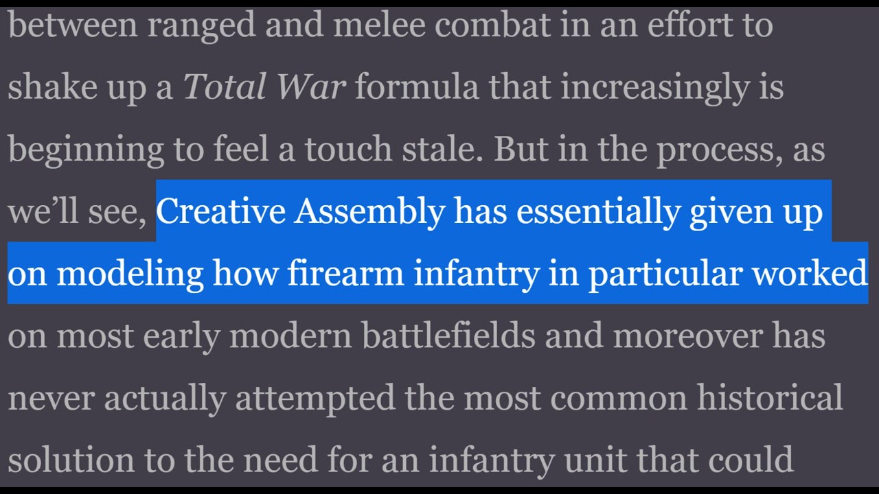 Even Trained Historians Think Total War Has Stagnated