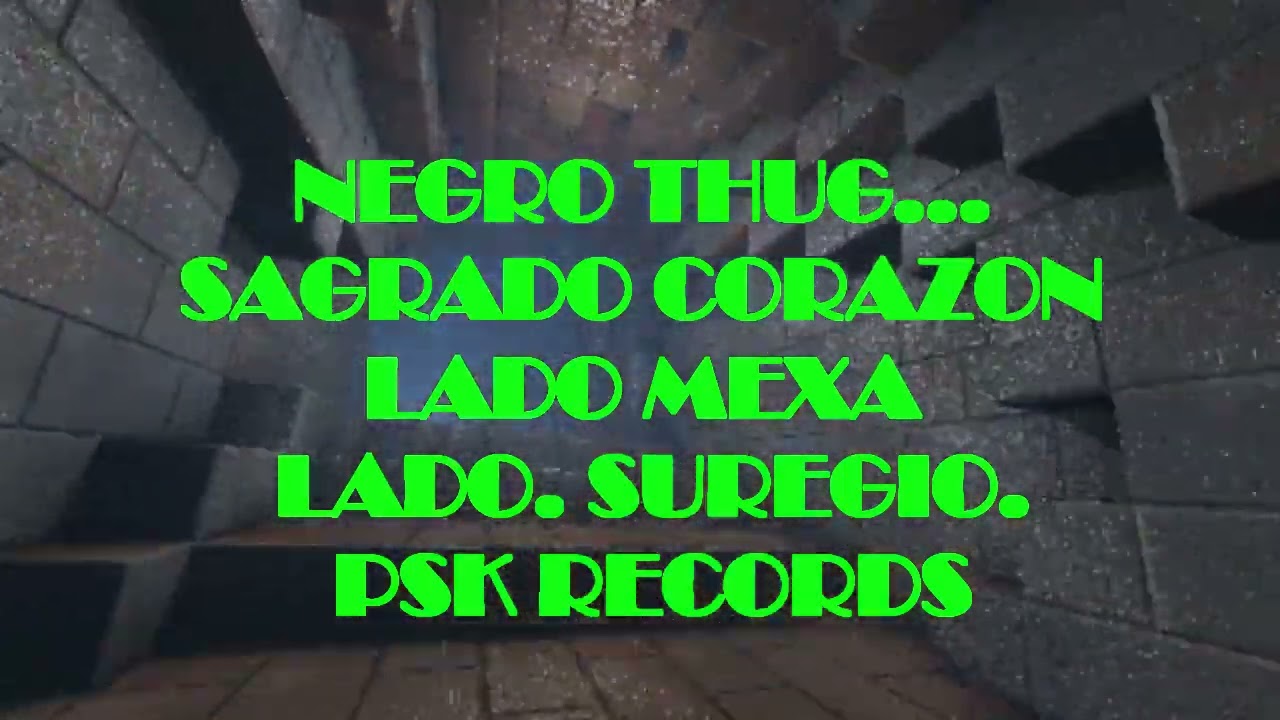 NEGRO THUG... SAGRADO CORAZON..LADO MEXA LADO SUREGIO