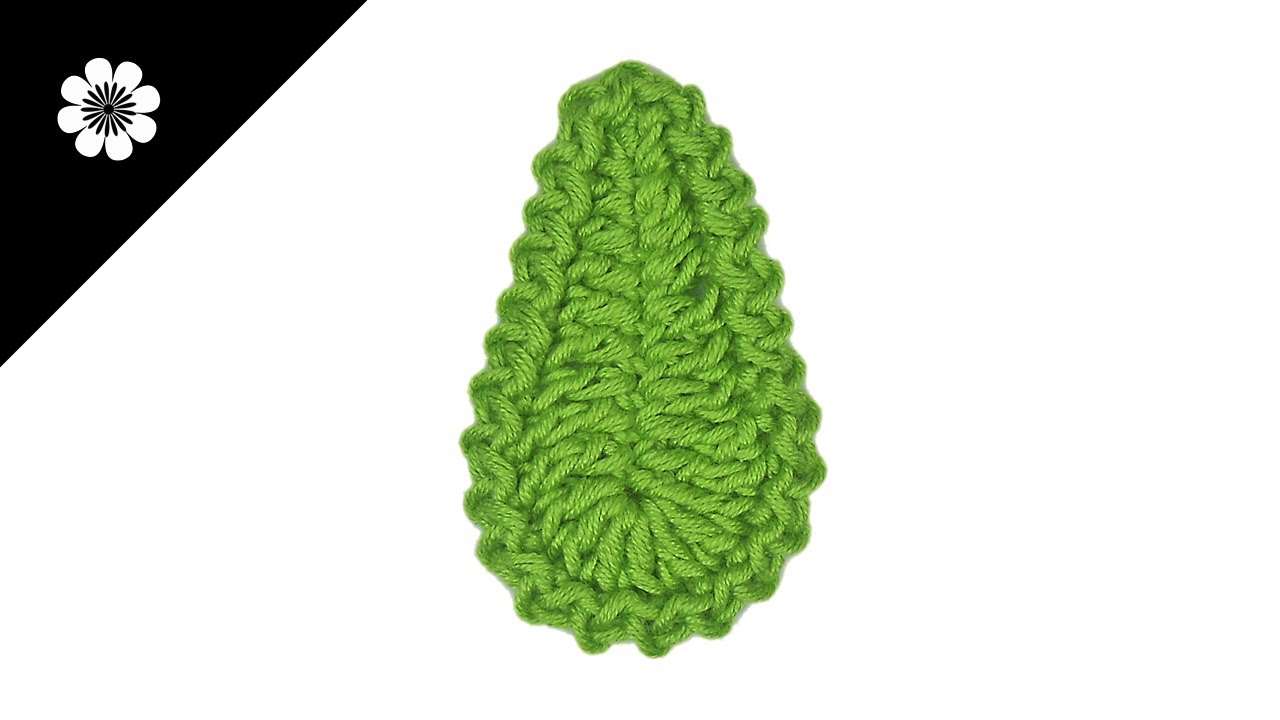 CROCHET LEAF #3 (large) | Patrones Valhalla ENG