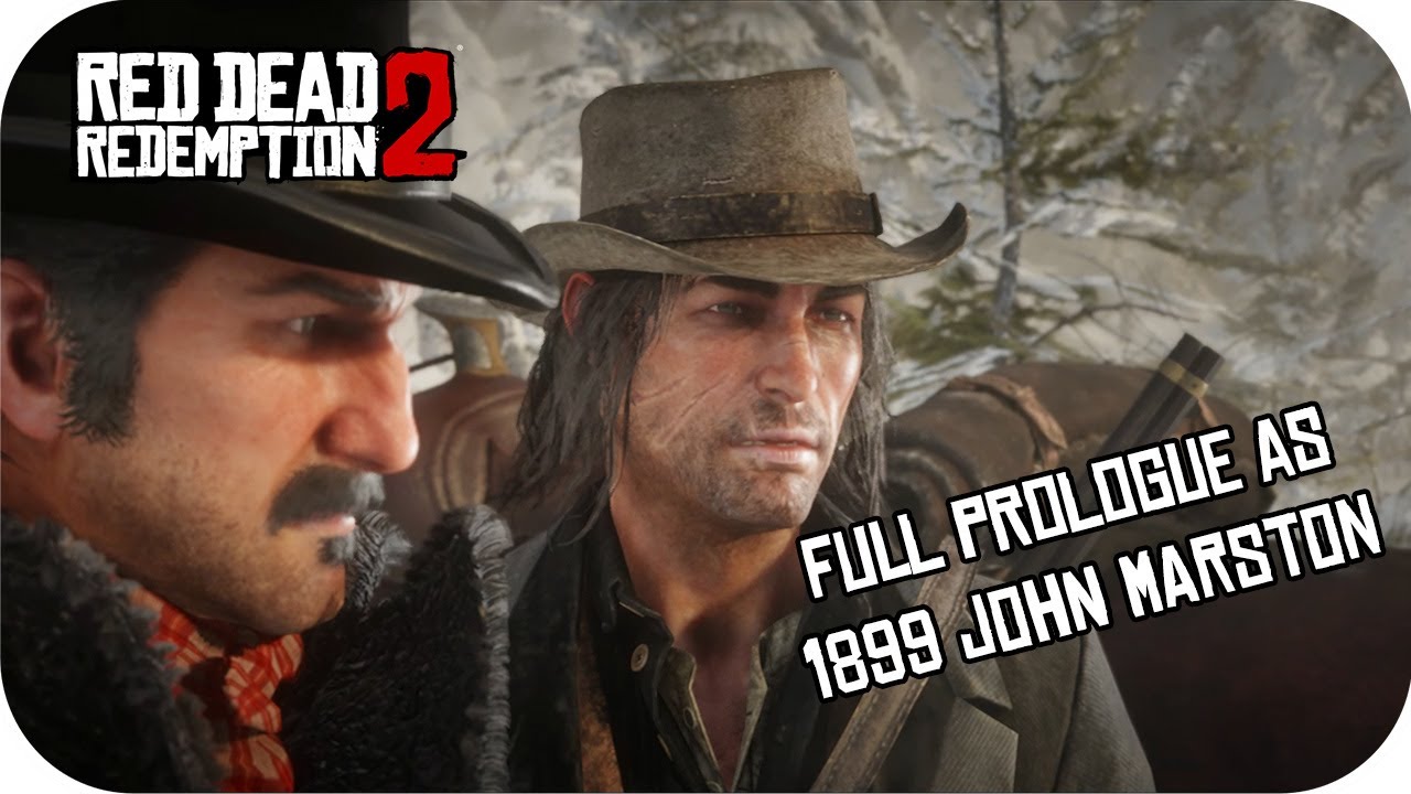 Prologue As John Marston | Playing RDR2 As 1899 John | RDR2 John Mod Walkthrough Full Prologue