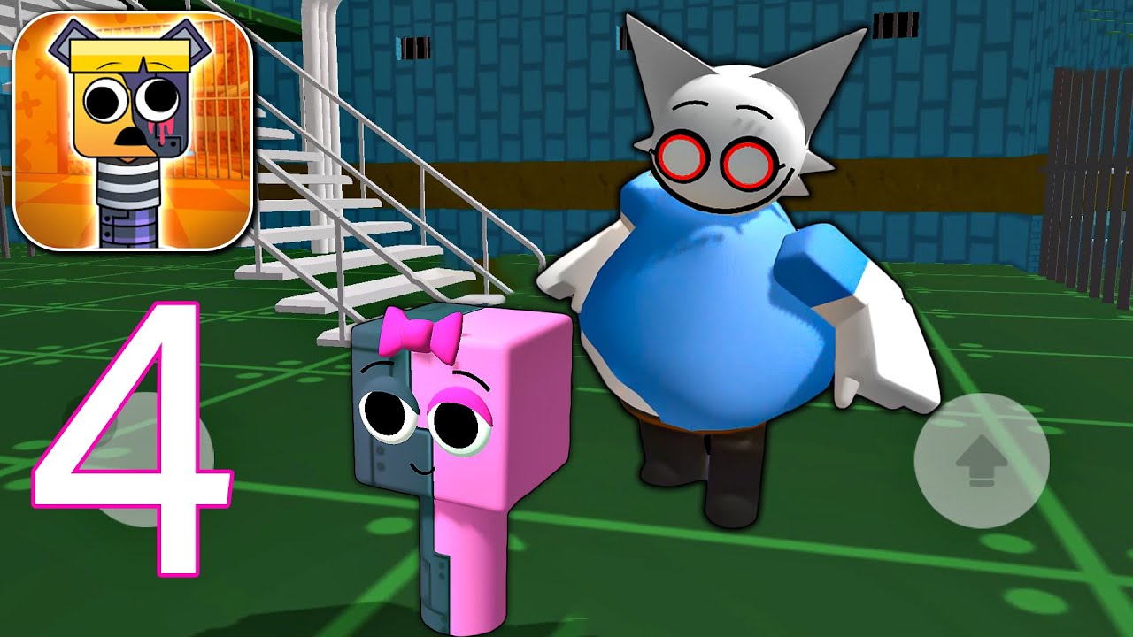 Parkour Escape Obby Master! Pinki Escape Prison - Gameplay Walkthrough Part 4 (Android, iOS)