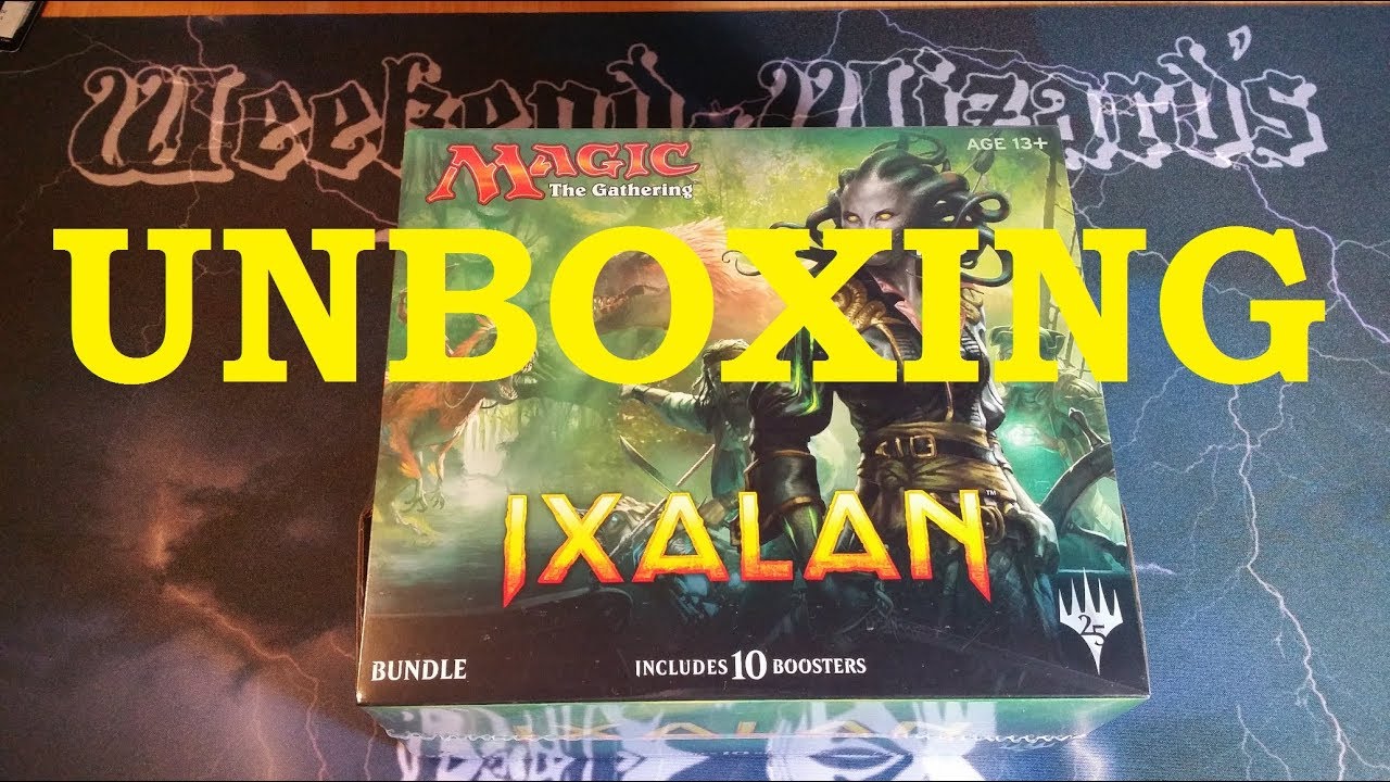 Magic: The Gathering IXALAN Bundle Unboxing