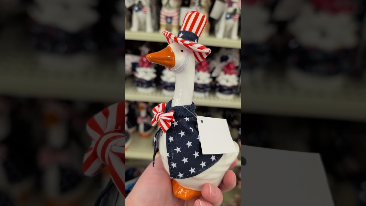 NOWY sklep Hobby Lobby &ndash; zobacz na moim kanale #hobbylobby #porchgoose #4thofjulydecor