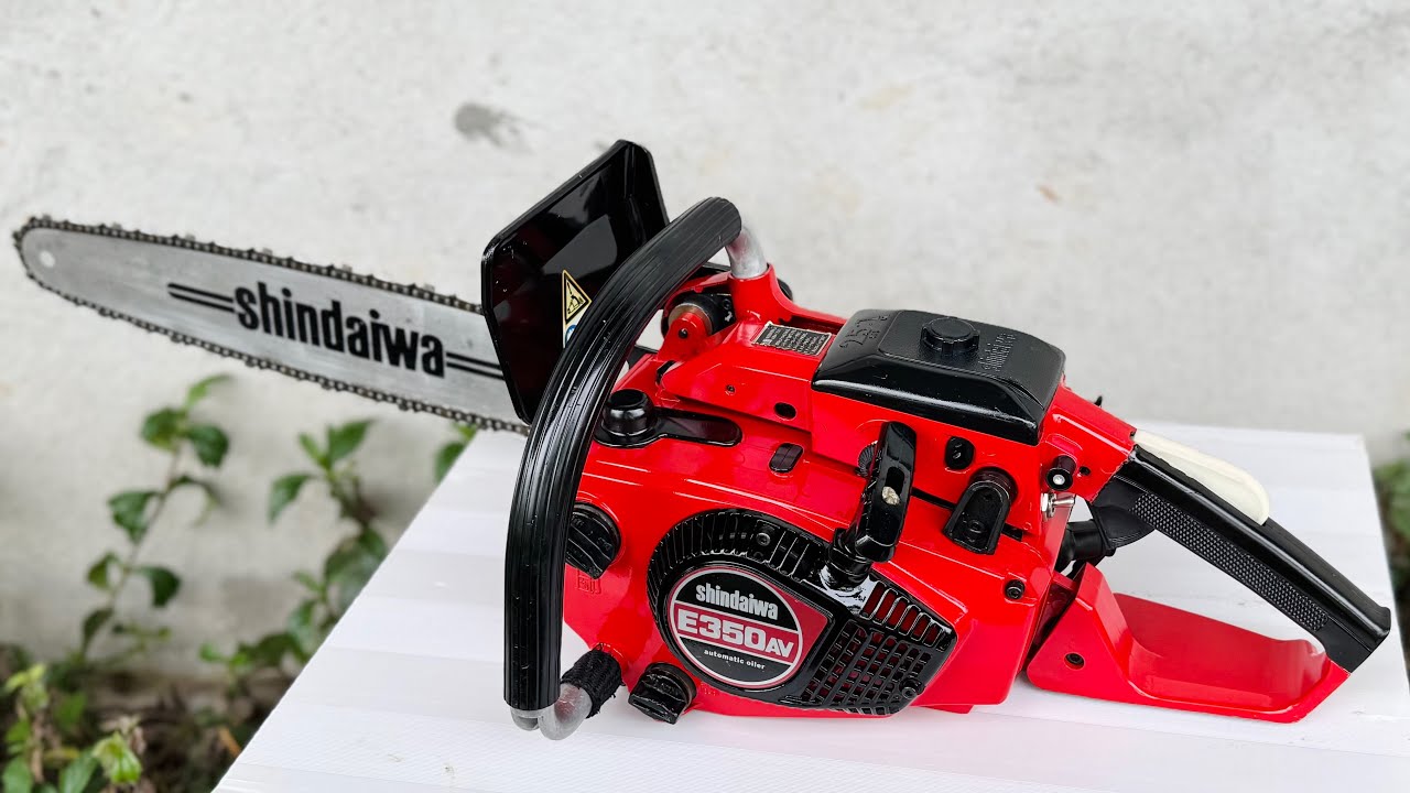 5/1 | Shindaiwa E350AV - Máy Cưa Xích Nhật Bãi Hàng Hệ - Cưa Chuyên Nghiệp Phân Khúc Nhỏ