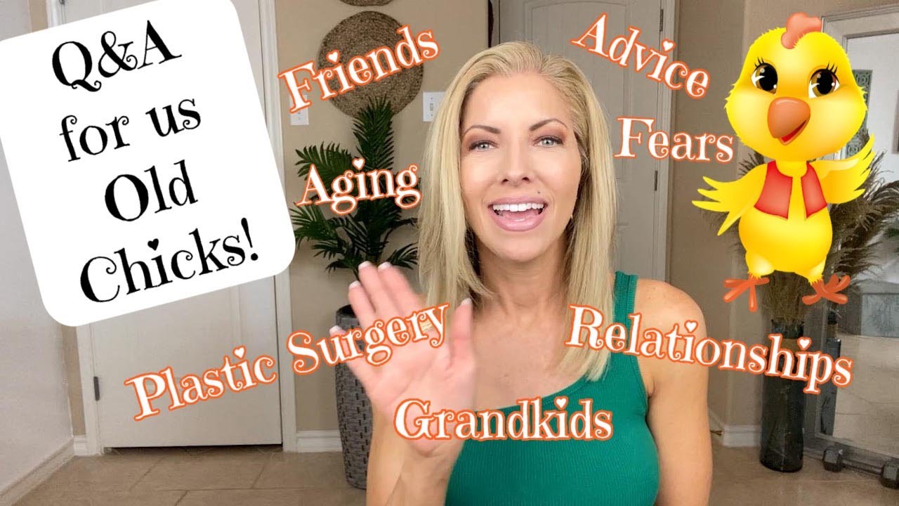 Q&A TAG for Us Old Chicks 😉 ~  Mature Woman Topics ~ Let's Get to Know Each Other!