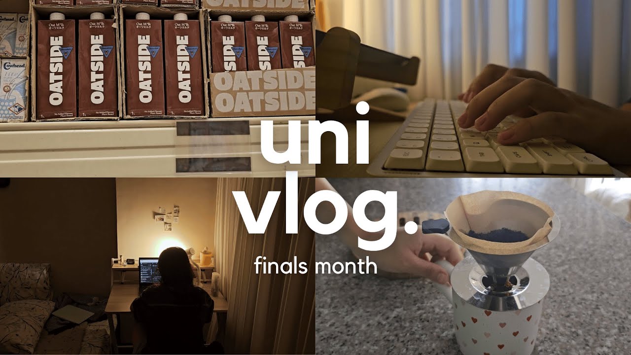 uni vlog 📹📝 финальные экзамены, кофеин, сдача презентаций, требования