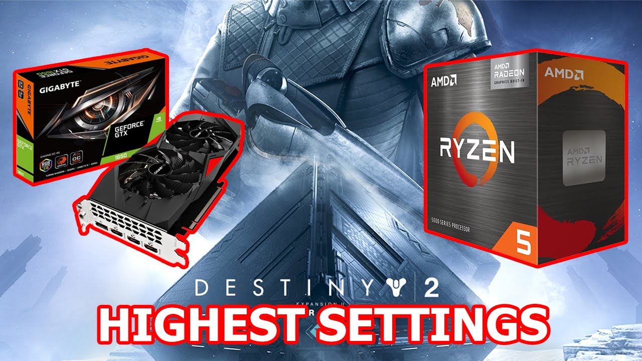 ✅ Ryzen 5 5600g + GTX 1650  |  HIGHEST SETTINGS | 1080P | Destiny 2 Gameplay