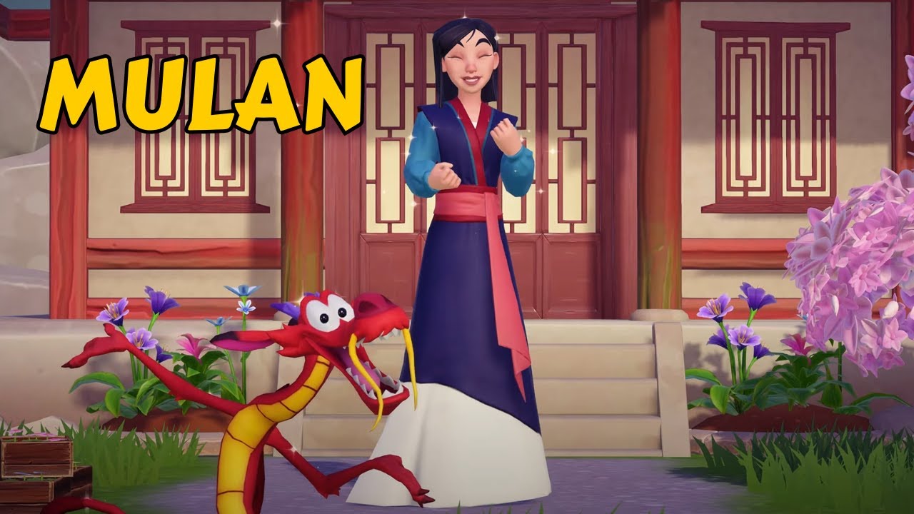 Mulan and Mushu - A New Recruit Quest - Disney Dreamlight Valley