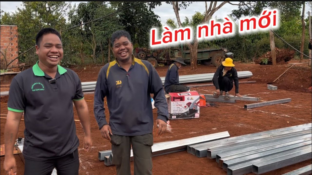 HỘI HAO CƠM CÙNG ANH CẢ SINH NĂM 1993 CHÍNH THỨC LÀM NHÀ MỚI CHO BỐ MẸ  NGÀY THỨ NHẤT ￼