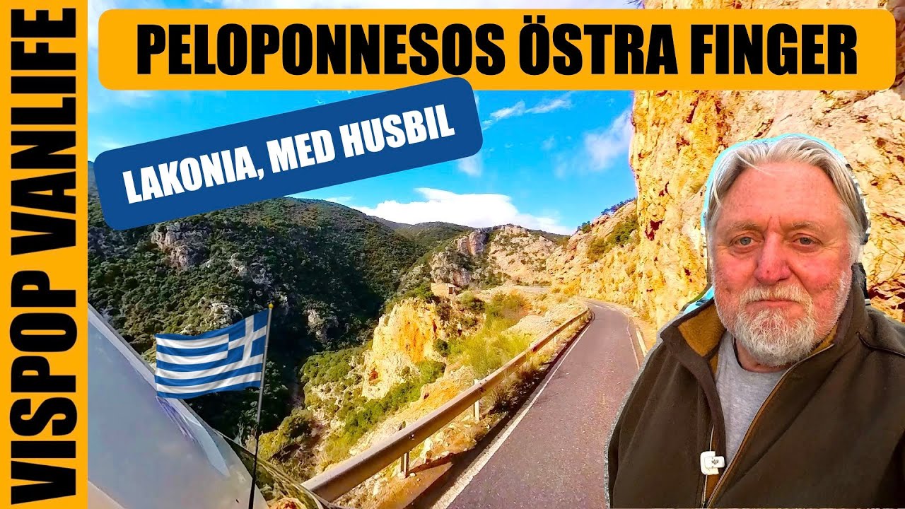 S5:E18 - Vi kör Peloponnesos östra finger Lakonia med husbil