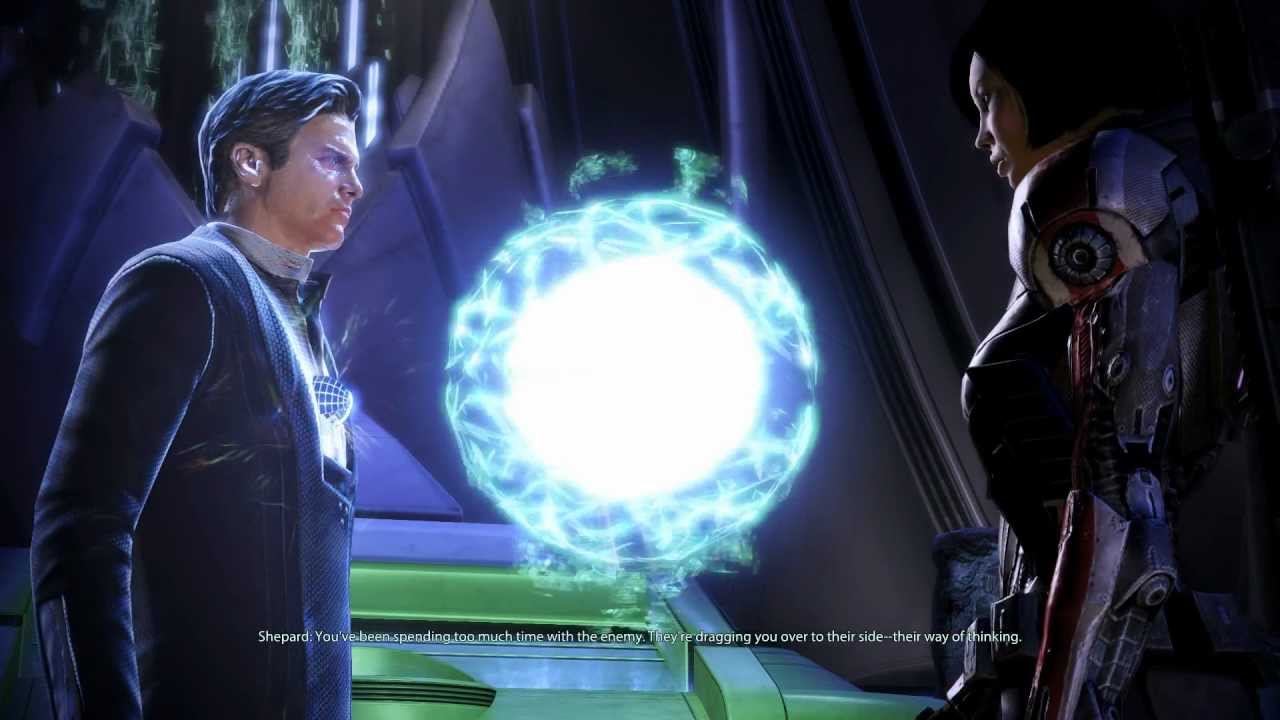 Mass Effect 3: Все разговоры с Призраком (Paragon)