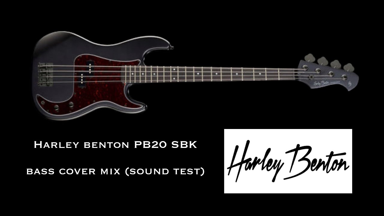 The best cheap bass? / Harley Benton PB20 SBK - Bass Cover Mix (sound test)