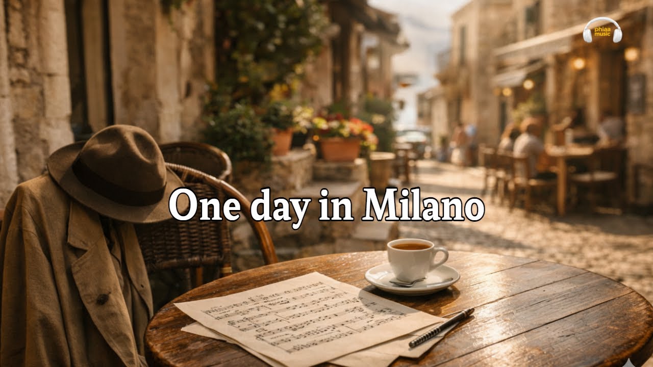 쓸쓸하지만 따듯한 밀라노에서 듣는 지아니 페라리오(Gianni Ferrario) 감성의 연주곡. 🍀 One day in Milano