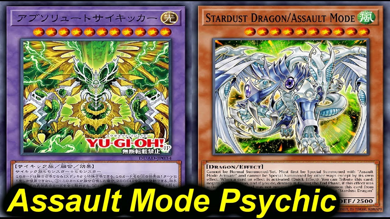 STARDUST ASSAULT MODE PSYCHIC DECK | POST DUELISTS ADVANCED | MDPRO3 | Yu-Gi-Oh!