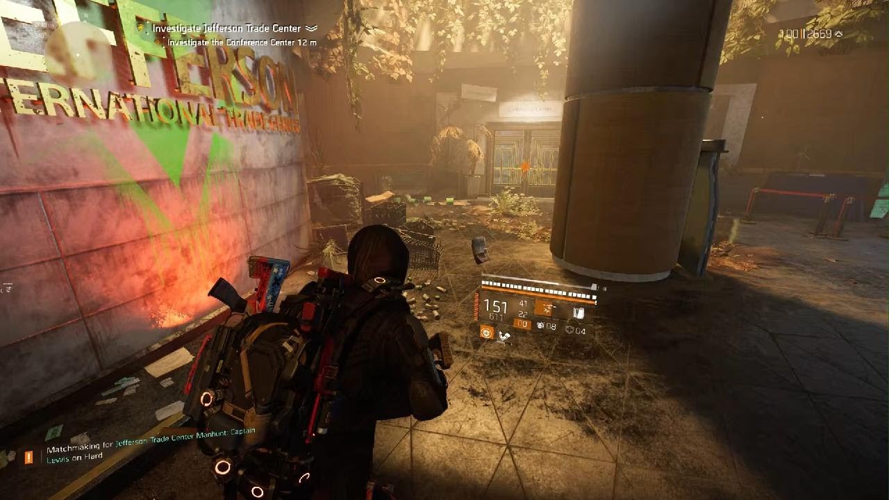 Tom Clancy's The Division 2_ Legacy manhunt Captain Lewis Jefferson Trade Center